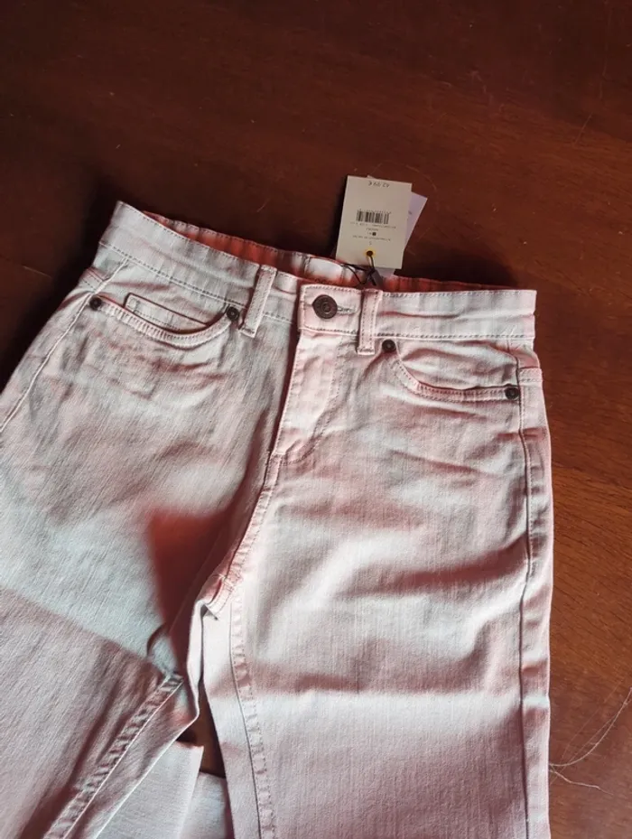 Jean gris très clair Gocco Junior taille S neuf - photo numéro 4