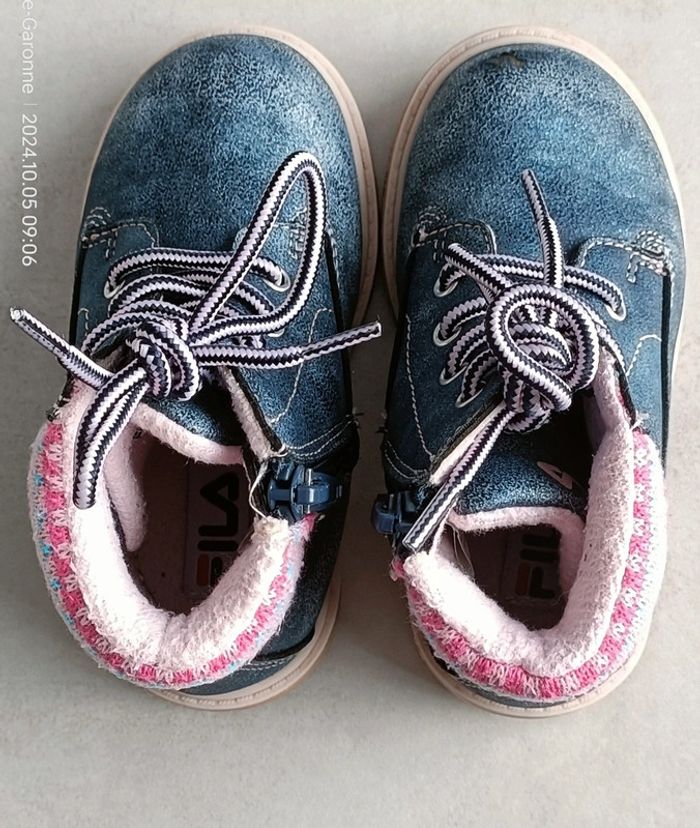 Chaussures/bottines Fila fille - 22 - photo numéro 8