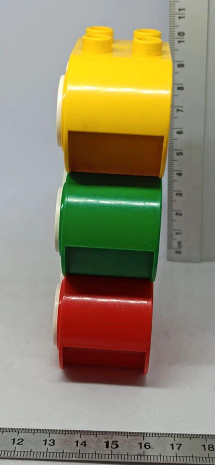 Lot de briques avec yeux lego duplo - photo numéro 4