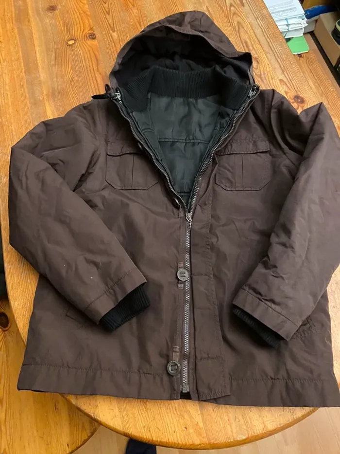Veste ado brune - photo numéro 2