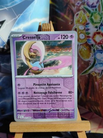 Cresselia reverse rare 21/64 Fable Nébuleuse