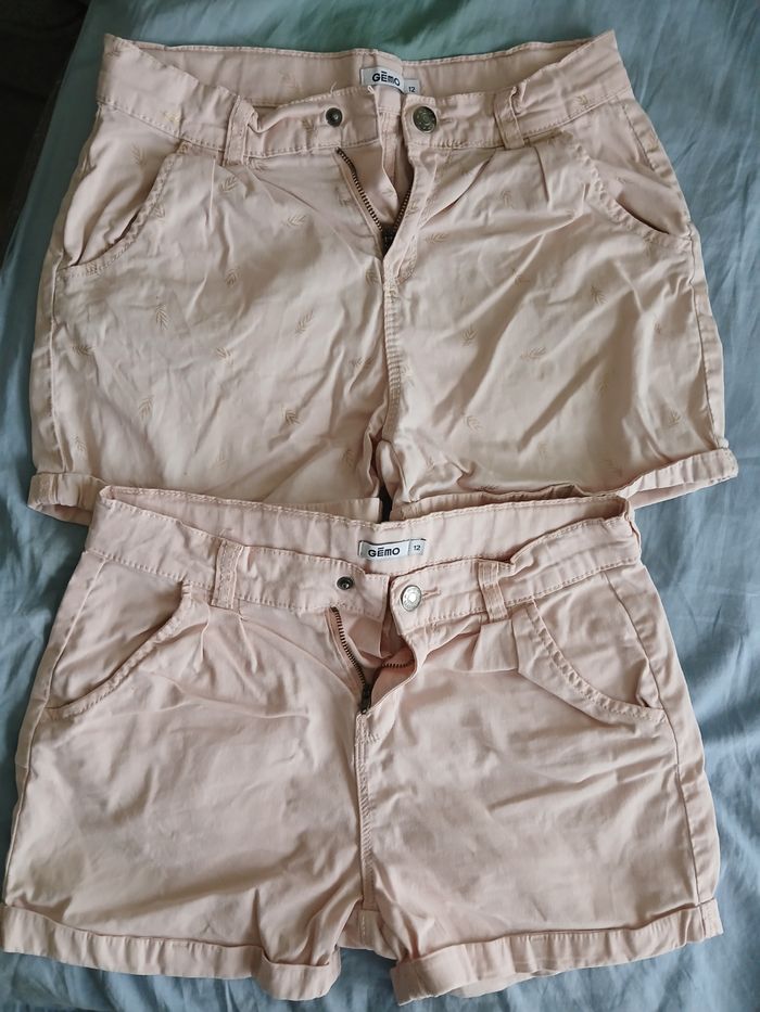 2 shorts rose 12 ans - photo numéro 2
