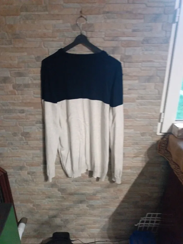 Pull Marine-gris Jules XXL - photo numéro 2