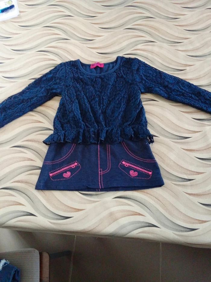Lot 19 vêtements fille 4-5 ans Okaidi et autres - photo numéro 17