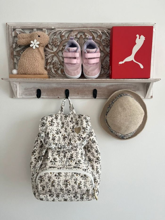 Baskets puma bébé fille taille 21, en bon état - photo numéro 2