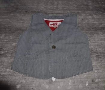 Gilet sans manche 5 ans garçon