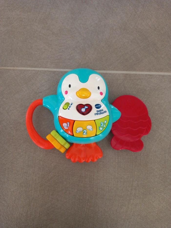 Hochet ptit pingouin