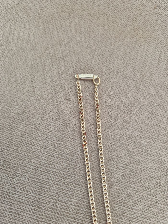 Collier argenté avec pierre transparente - photo numéro 8