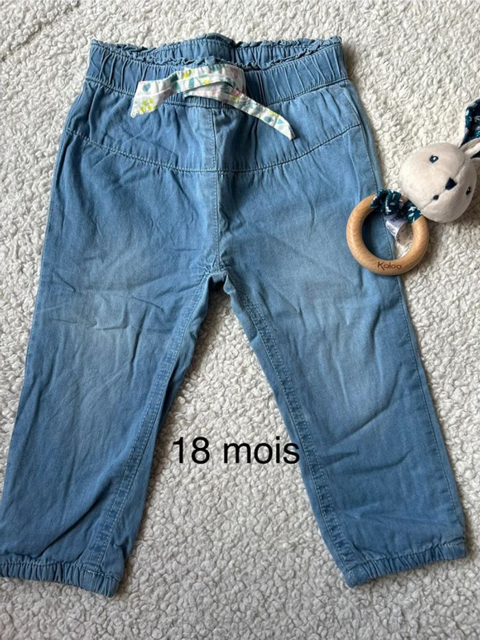 Pantalon fille 18 mois