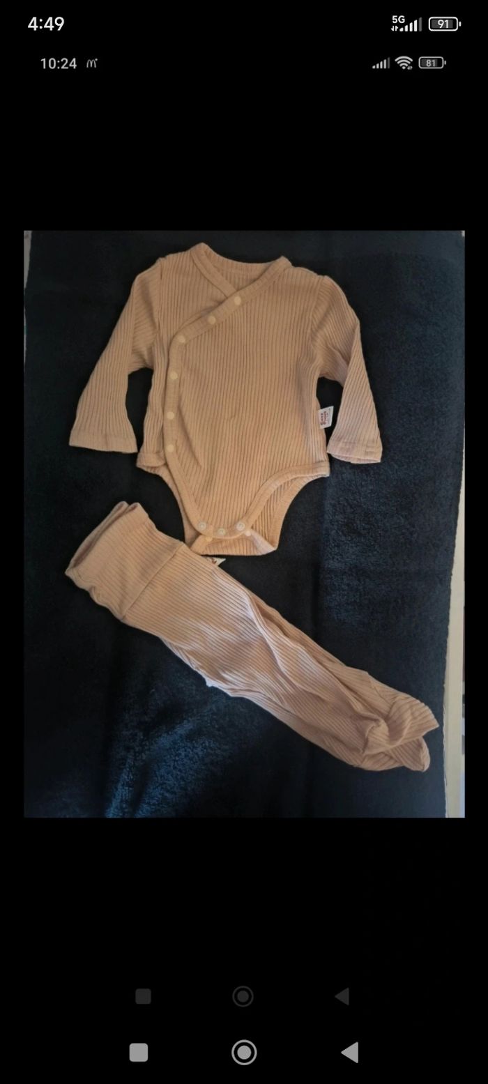 Lot vêtements bébé 1 mois - photo numéro 5