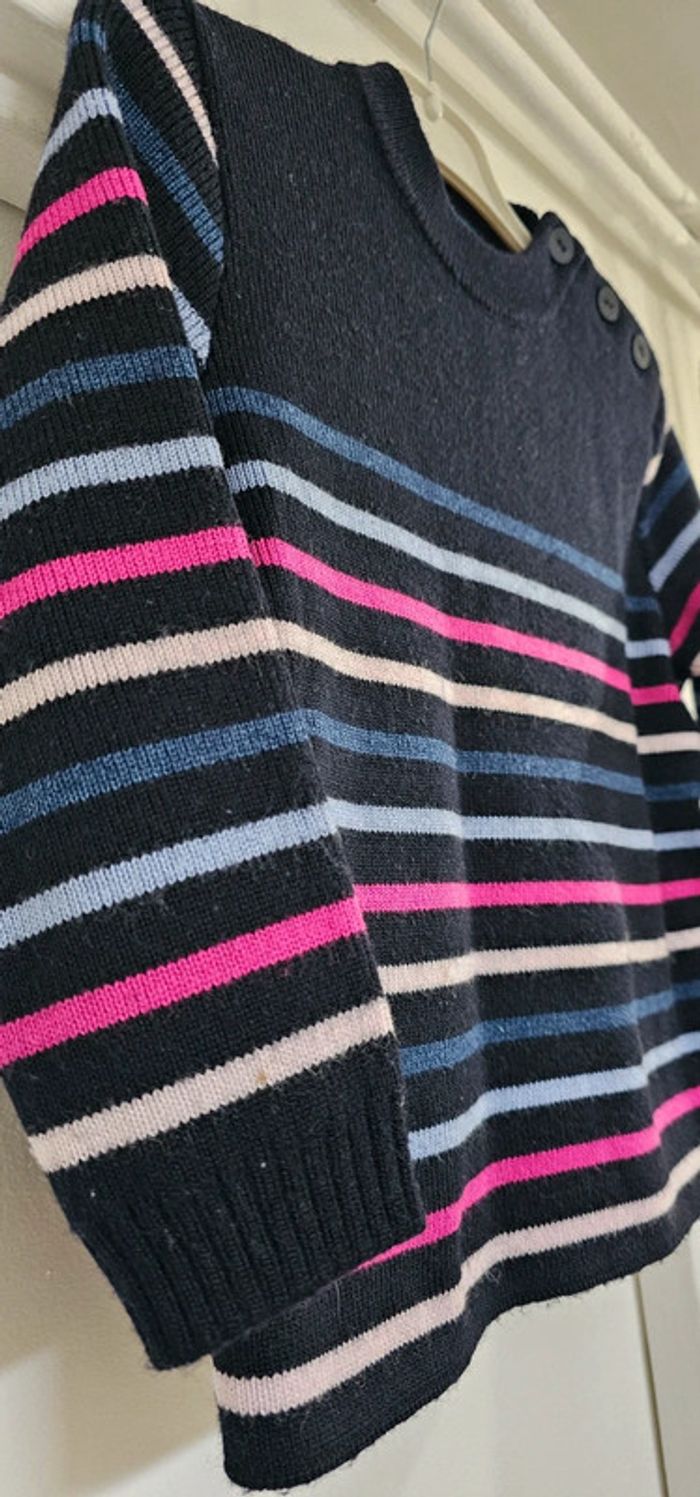 Pull Marinière laine Saint James 6 ans - photo numéro 3