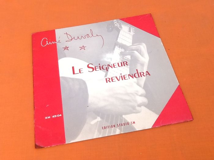 Vinyle 45 tours Aimé Duval s.j Le seigneur reviendra Edition Studio S.M 4504 - photo numéro 2