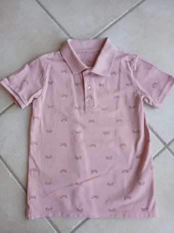 Polo garçon manches courte 6-7 ans