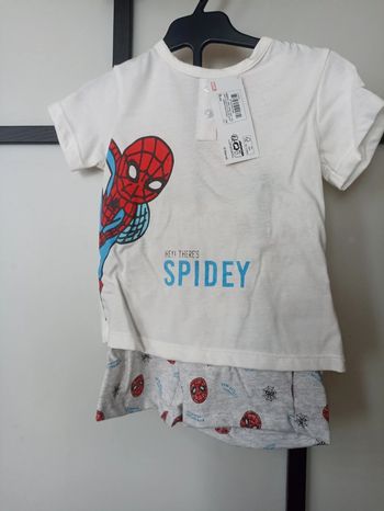 Ensemble été marvel 18 mois