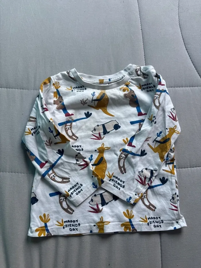 T-shirt manches longues gemo 24m - photo numéro 4