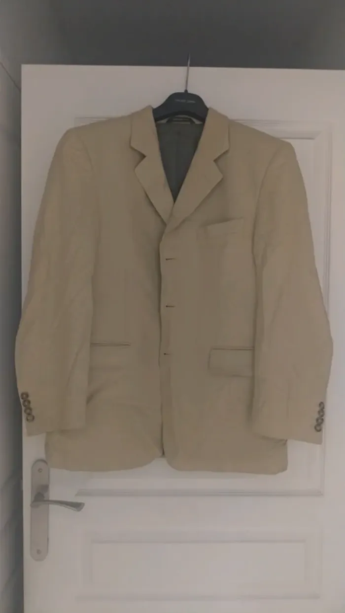 Veste costume / blazer soie et laine