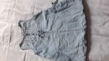 Robe boule en jean clair 18 mois
