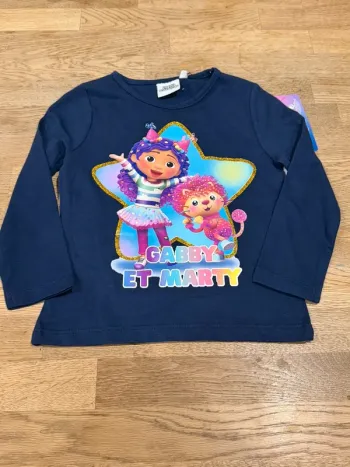 Tee shirt manche longue gabby’s dollhouse 