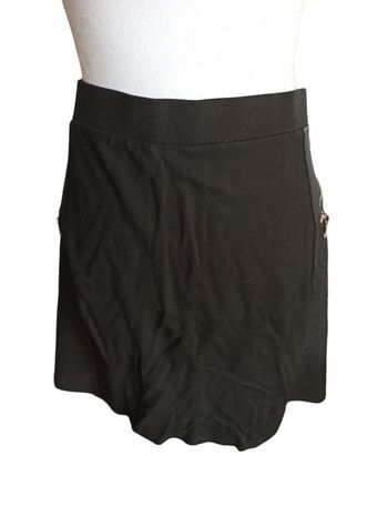 Jupe bi-matières T48