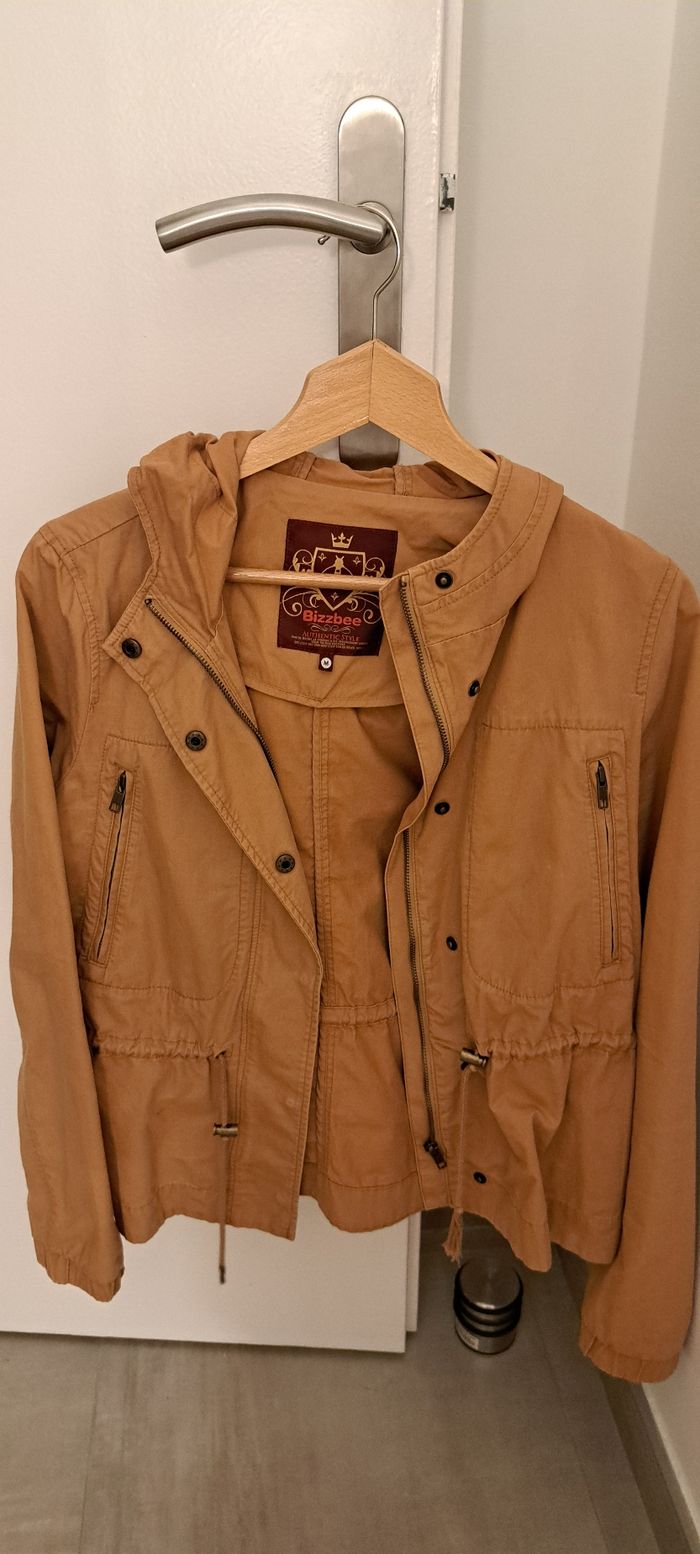 Veste mi saison à capuche