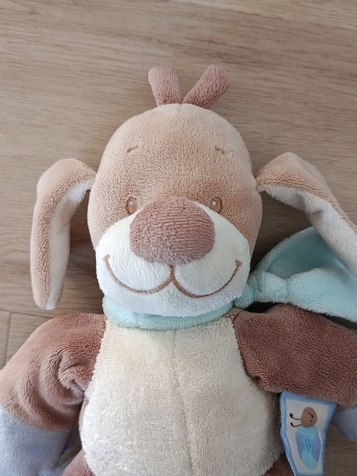 Peluche chien 30 cm Nattou - photo numéro 3