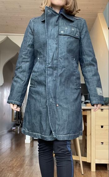 Trench G-Star jeans marine/gris S