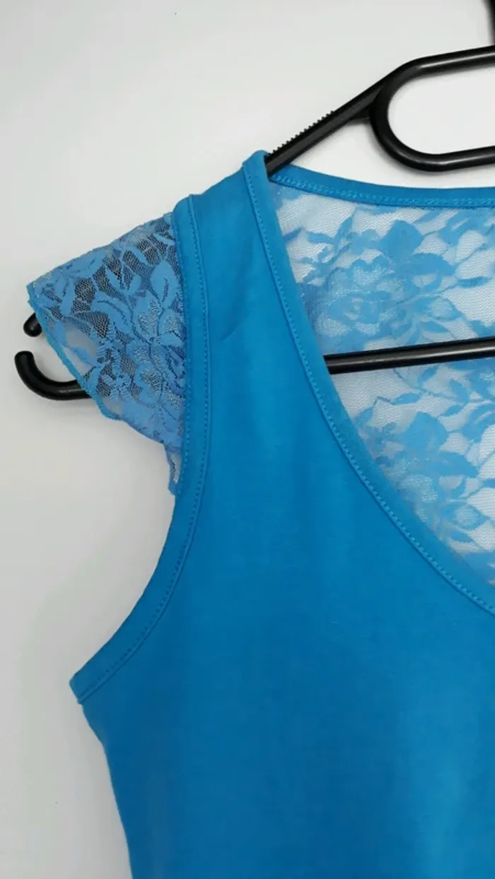 Joli débardeur bleu clair Lola&Liza - photo numéro 4