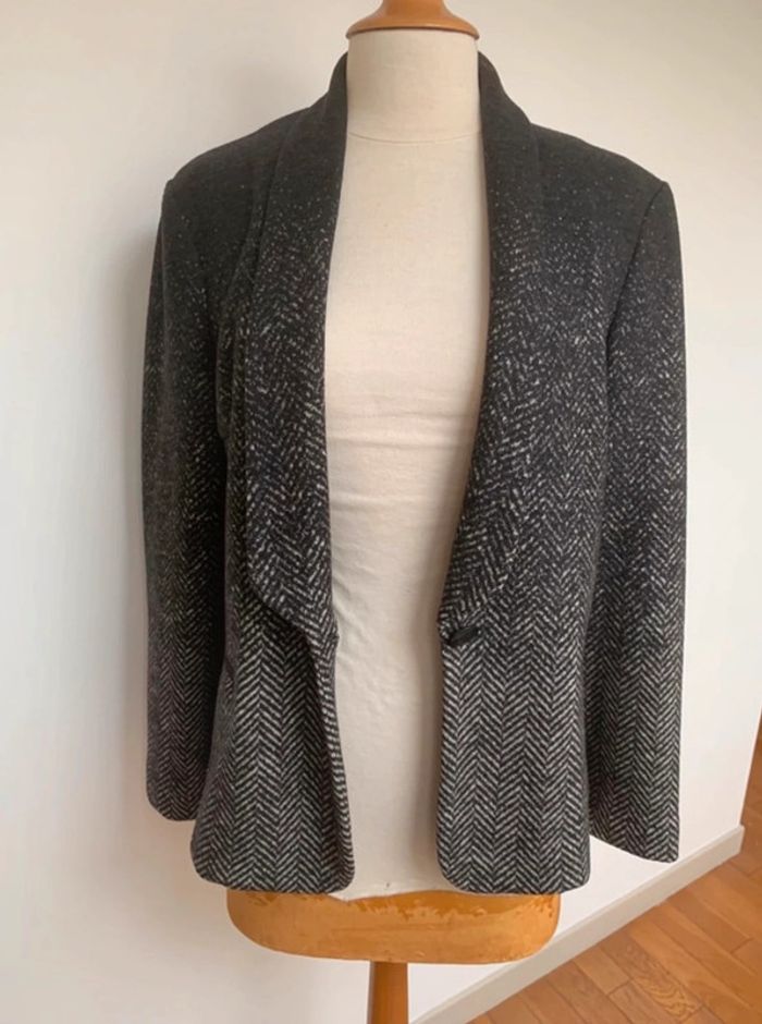 Veste en laine Devernois T 42/44 - photo numéro 3