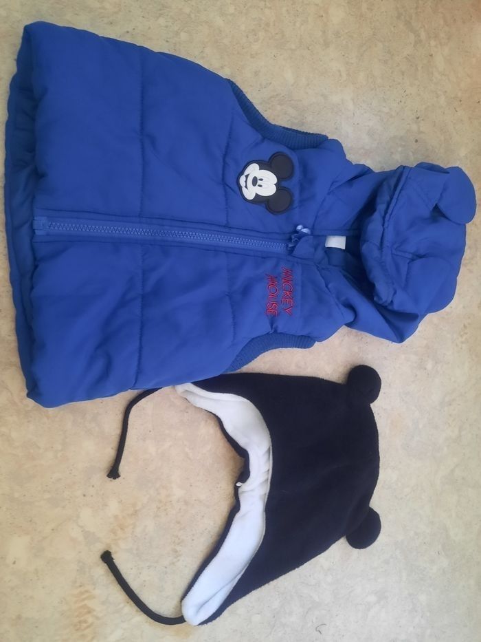 Doudoune sans manches Mickey