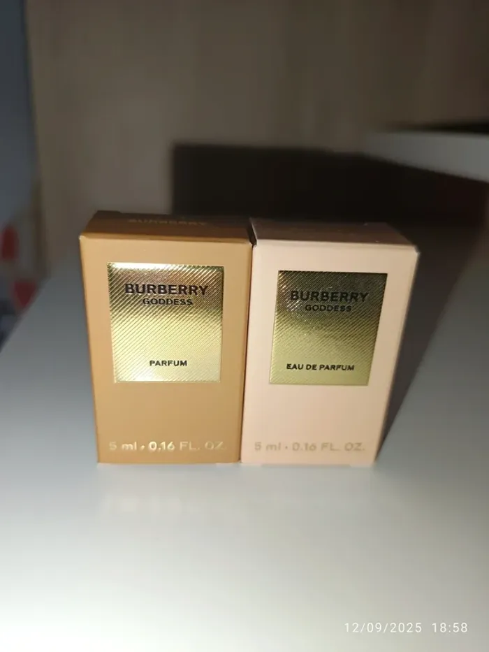 Miniatures Burberry goddess 5 ml X2