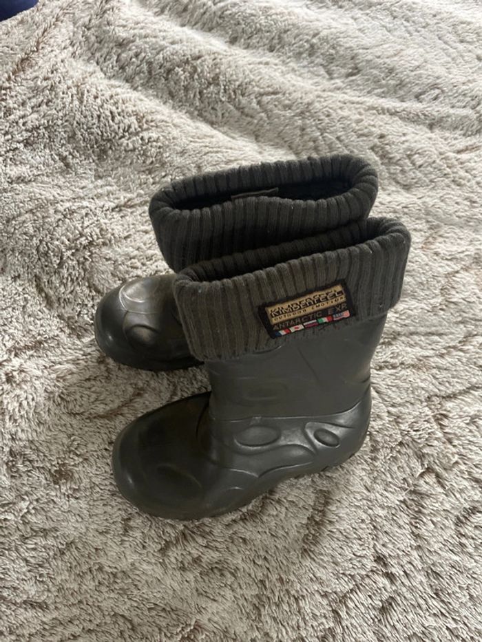 Botte pluie neige hiver chaude Kimberfeel