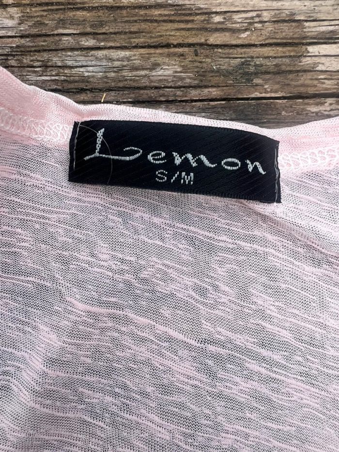 Débardeur été rose pale taille S/m - photo numéro 2