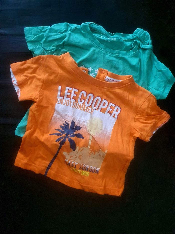 2 tee-shirts Garçon 24 mois