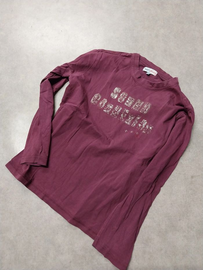 haut tee shirt manches longues garcon 10 ans