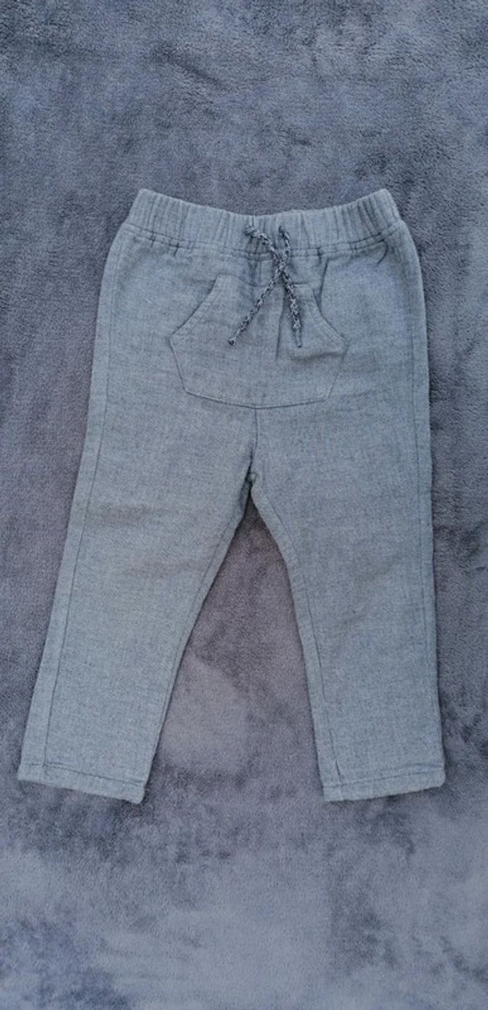 Pantalon toile kiabi 36 mois