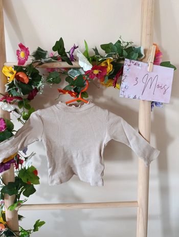 T-shirt manche longue Kiabi 3mois