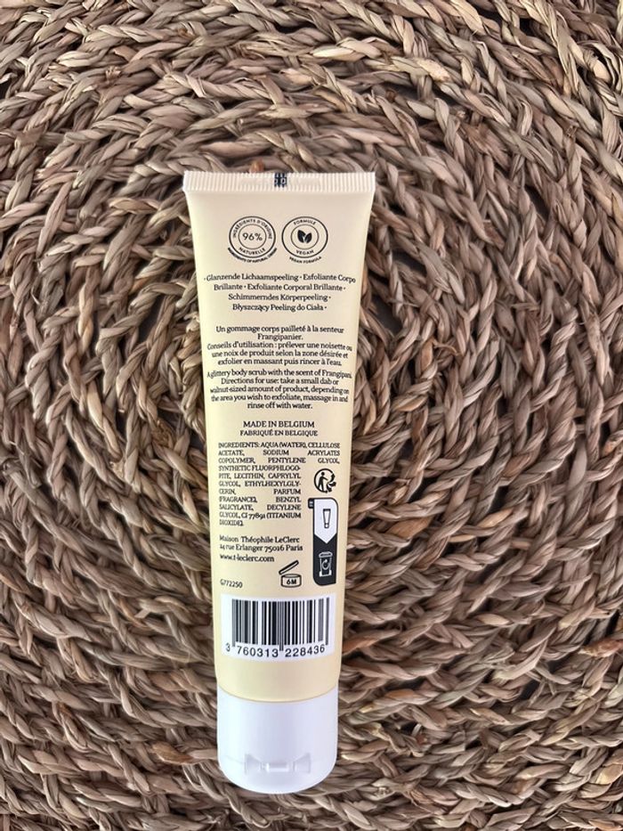 Gommage corps scintillant T. LeClerc – Frangipanier (60 ml) - photo numéro 2