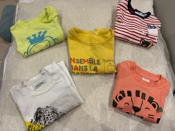 Lot teeshirt garçon