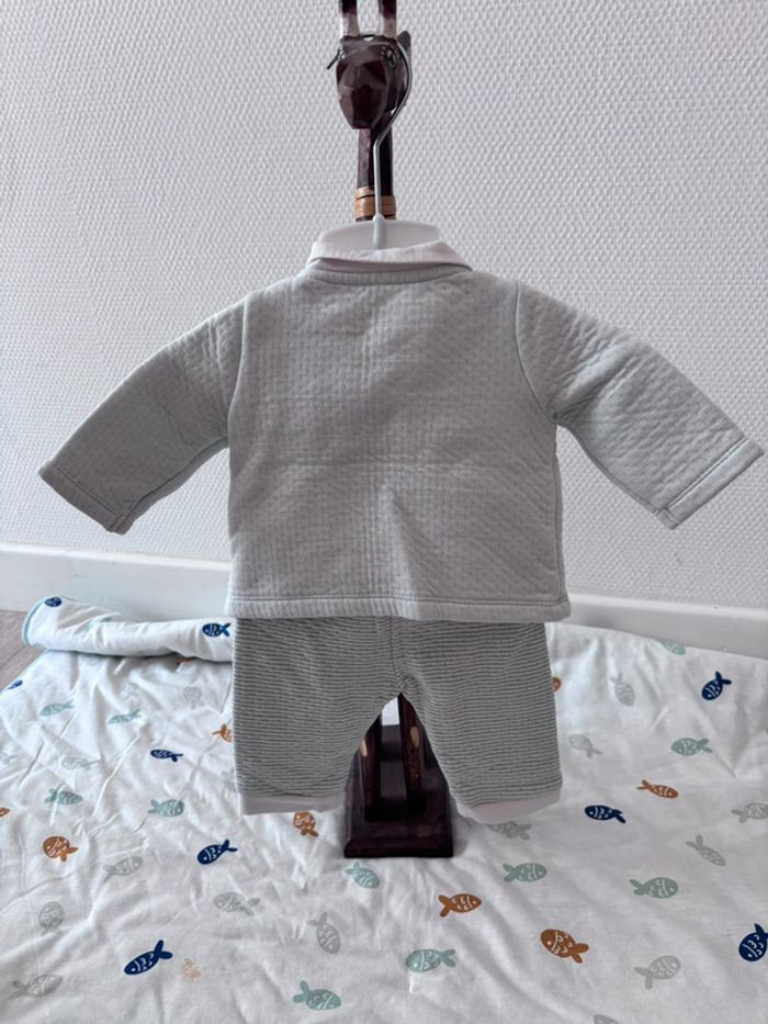 Ensemble pyjama garçon 1 mois - photo numéro 3
