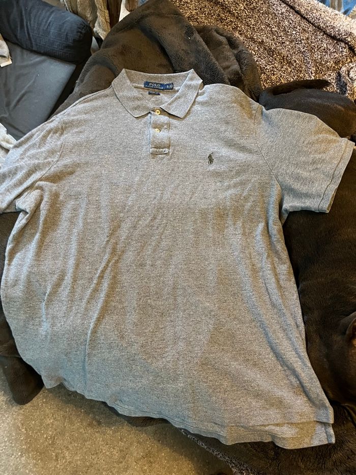 Polo gris - photo numéro 2