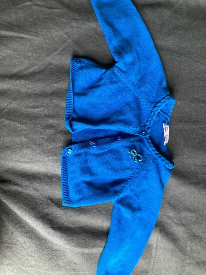 Gilet coton 6 mois - photo numéro 2