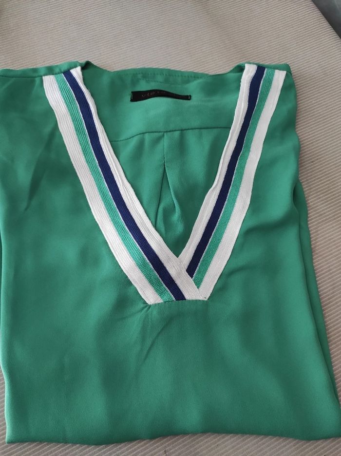 Blouse encolure V - photo numéro 2