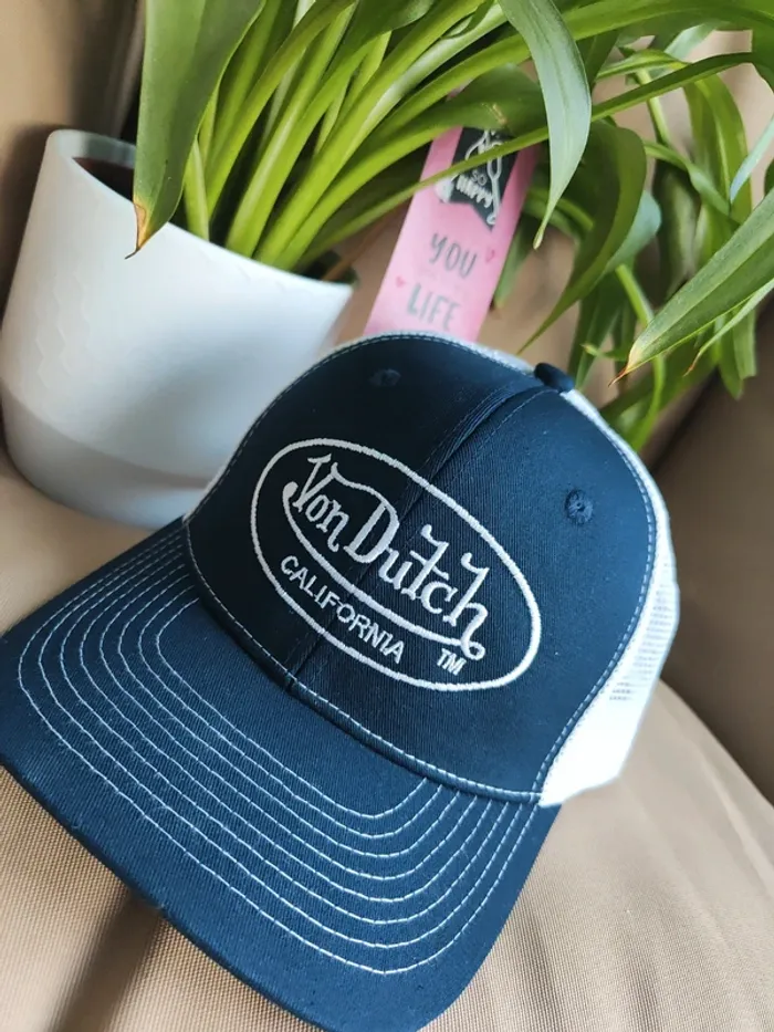Casquette Trucker Von Dutch marine