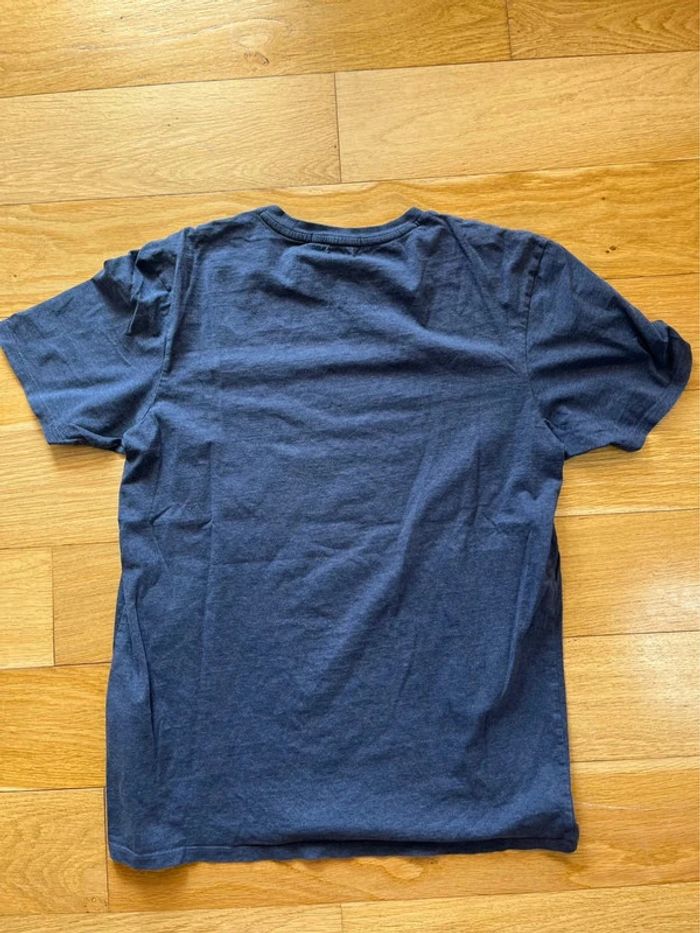 👕 T-shirt Ben Sherman bleu motif guitare guitariste – Taille M – Très bon état - photo numéro 3
