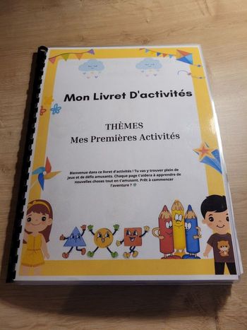 Livres d'activités : Mes Premières Activités ✨️