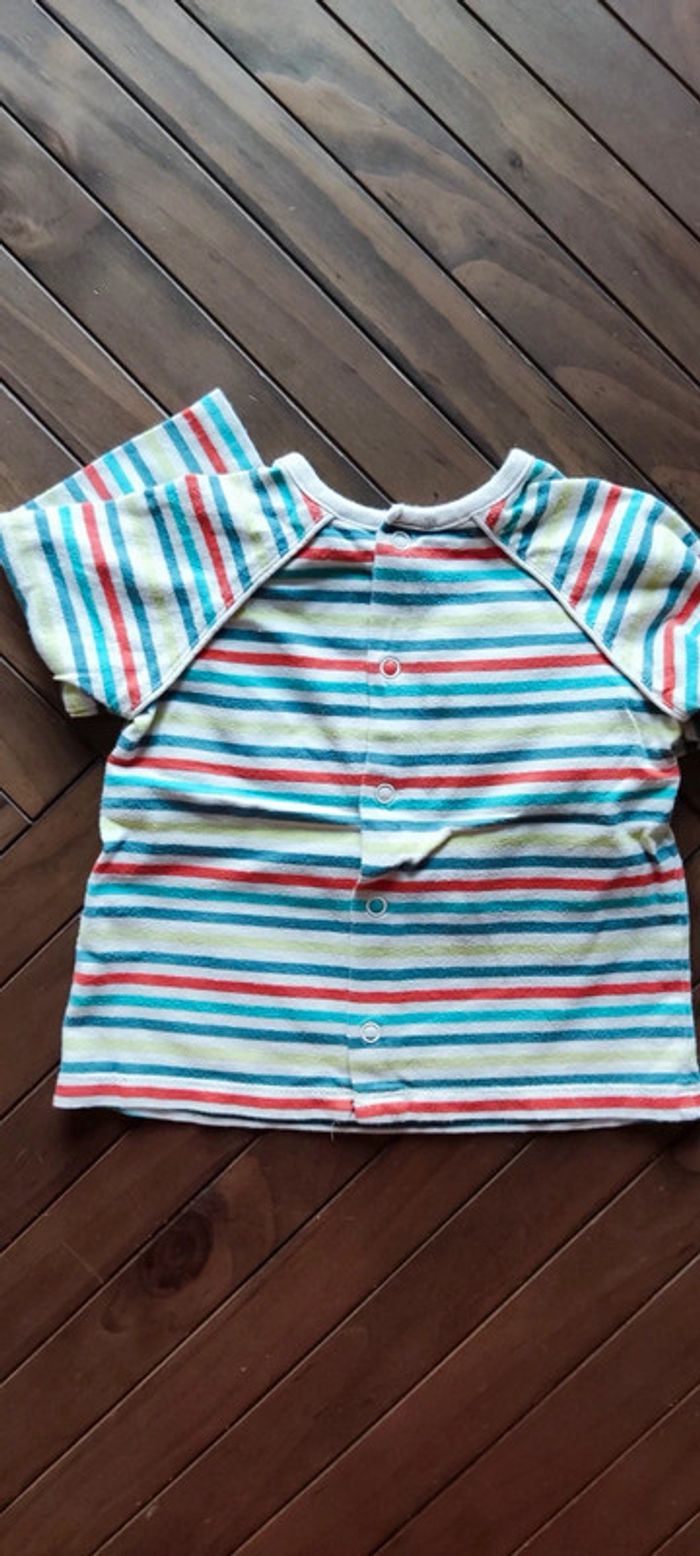 Lot t-shirts manches longues 12m - photo numéro 9