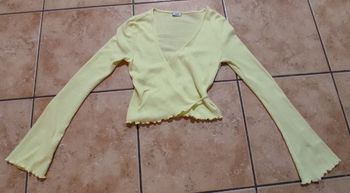 Cache coeur jaune Pimkie XS