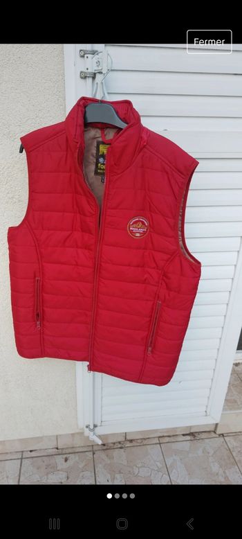 Veste sans manche homme