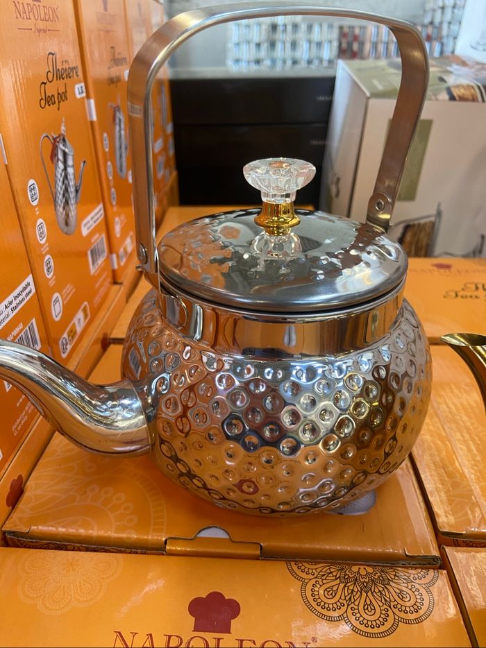 Théière Napoleon inox 1,5L neuf - photo numéro 1
