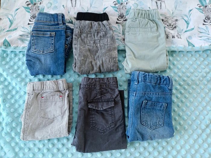 Lot 6 pantalons 6 mois